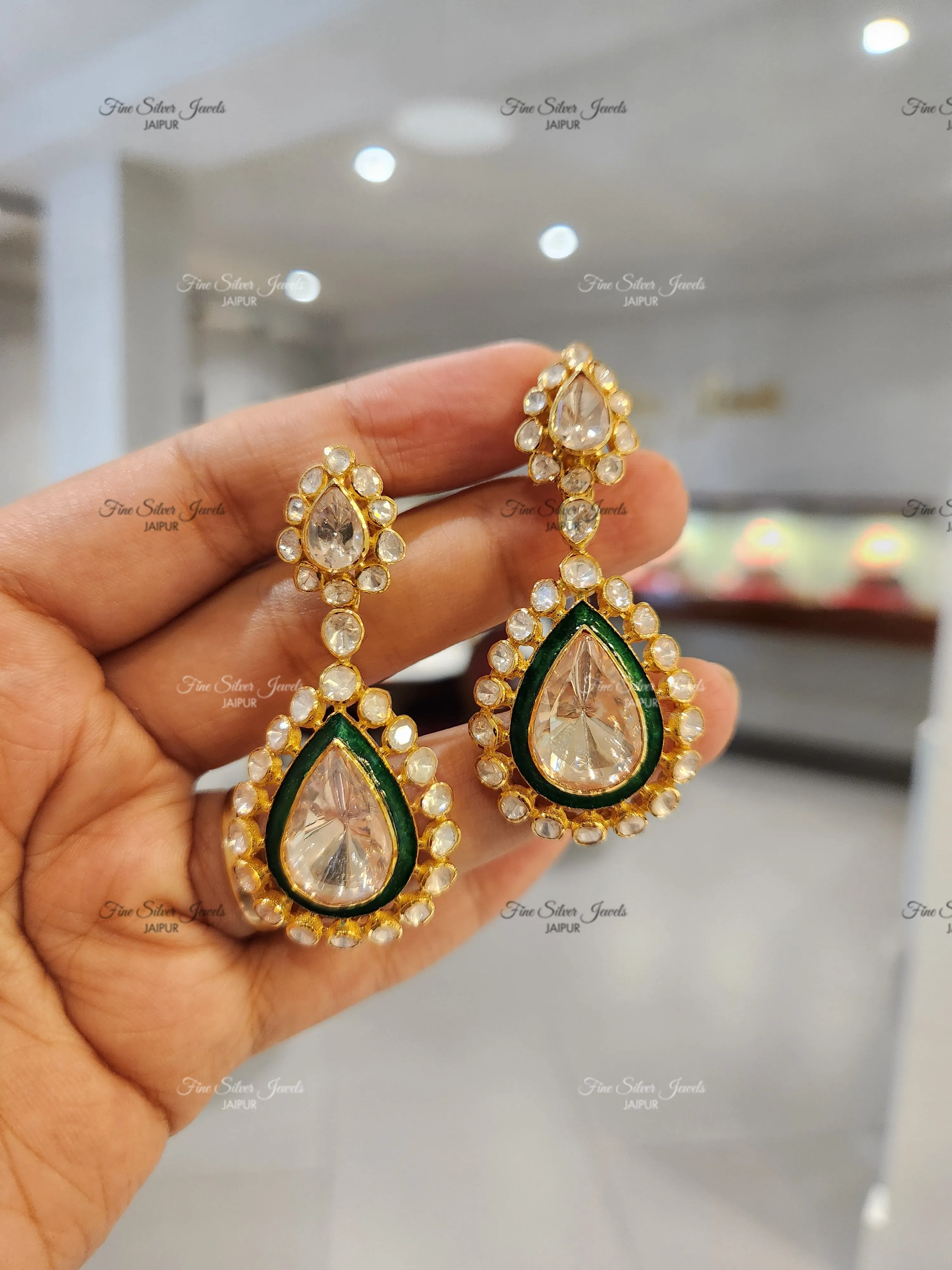 925 Silver Gulmohar Earring