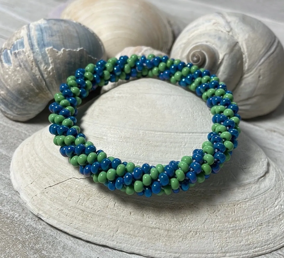 Blue green twist