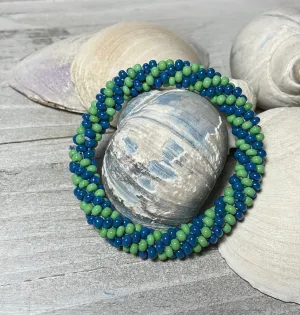 Blue green twist
