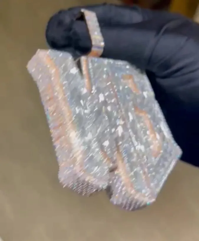 Custom Iced out Pendant