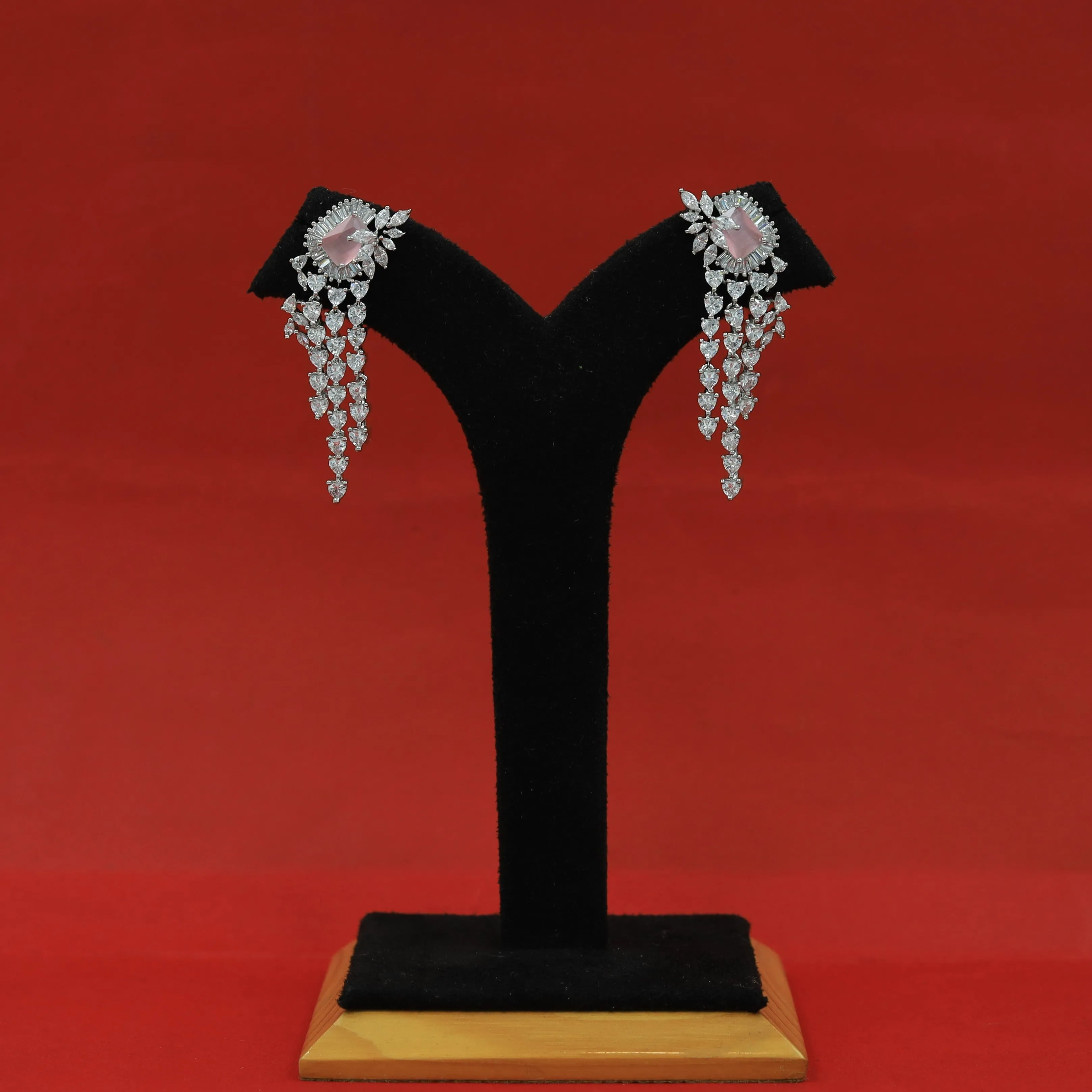 Danglers Zircon/AD Earring 16284-69