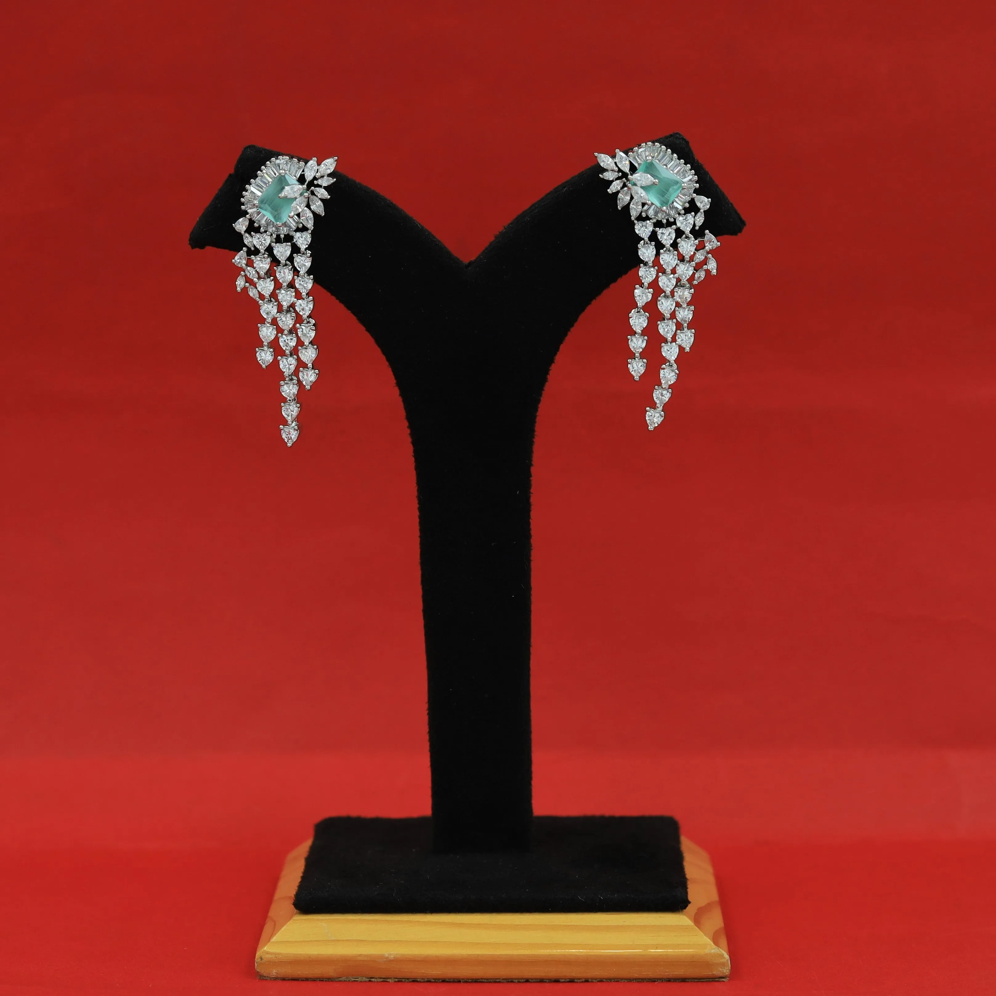 Danglers Zircon/AD Earring 16284-69