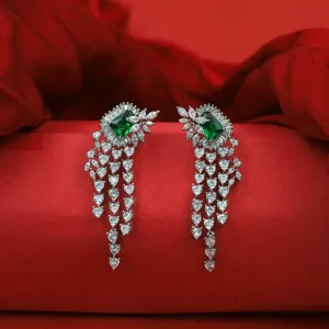 Danglers Zircon/AD Earring 16284-69