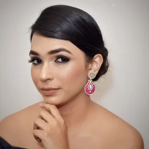 Danglers Zircon/AD Earring 8871-100