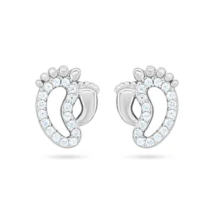 Dazzling Footprint Studs