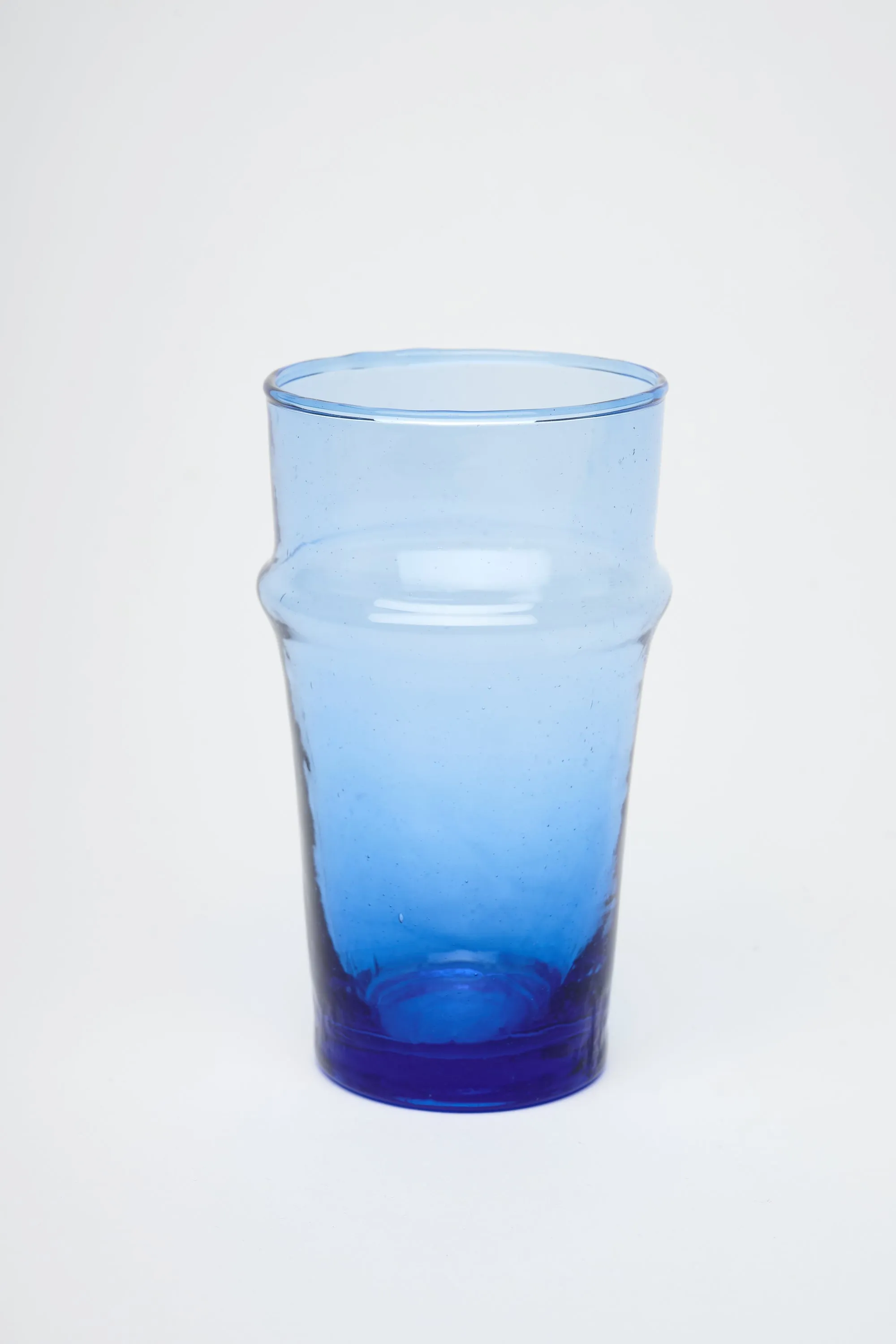 Moroccan Beldi Tall Glasses in Cobalt, SET OF 6