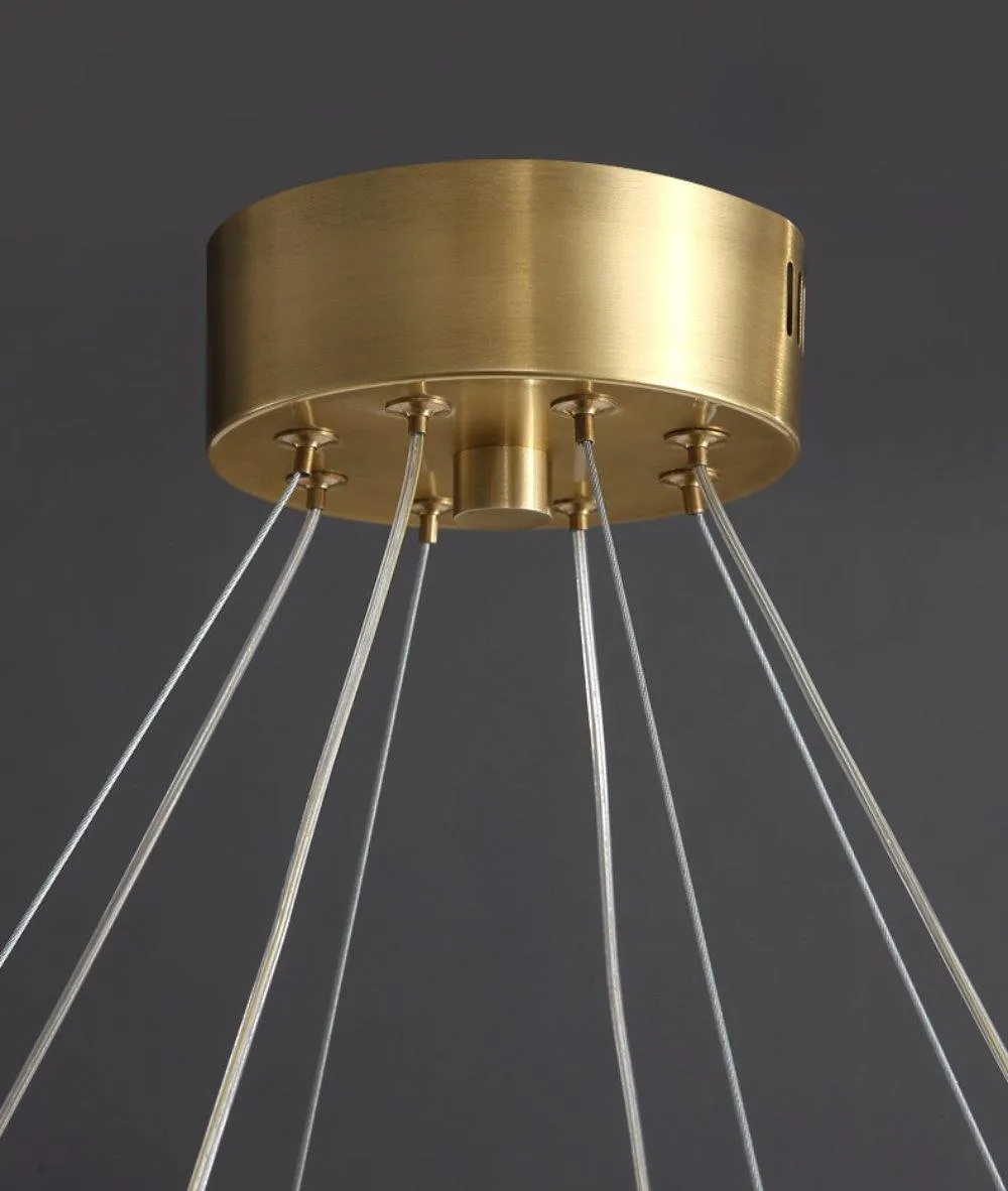 Parallel Ring LED Chandelier