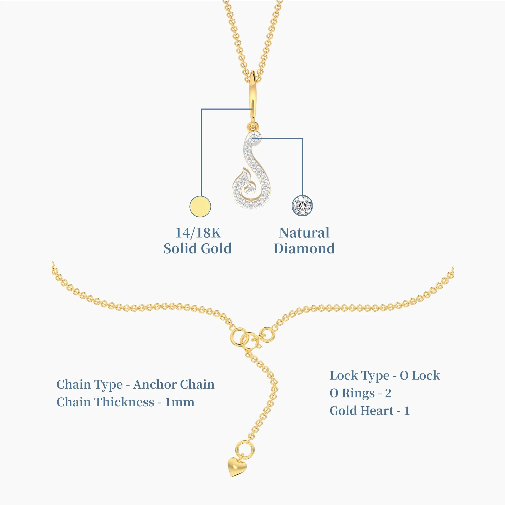 Peranakan Elegance Diamond Necklace