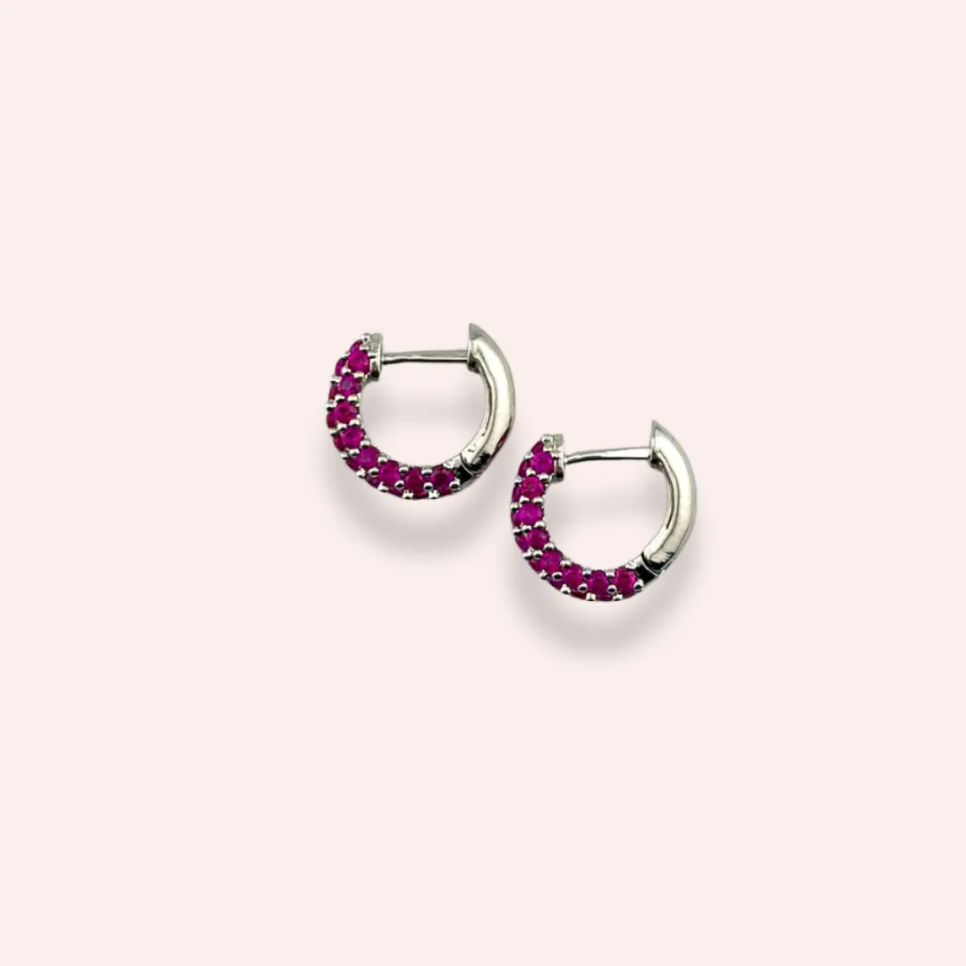 Rosita Hoops silver