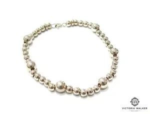 Silver Bead Bracelet