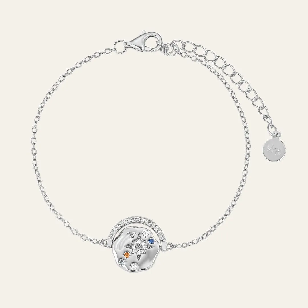 Silver My Sun, Moon & Stars Bracelet