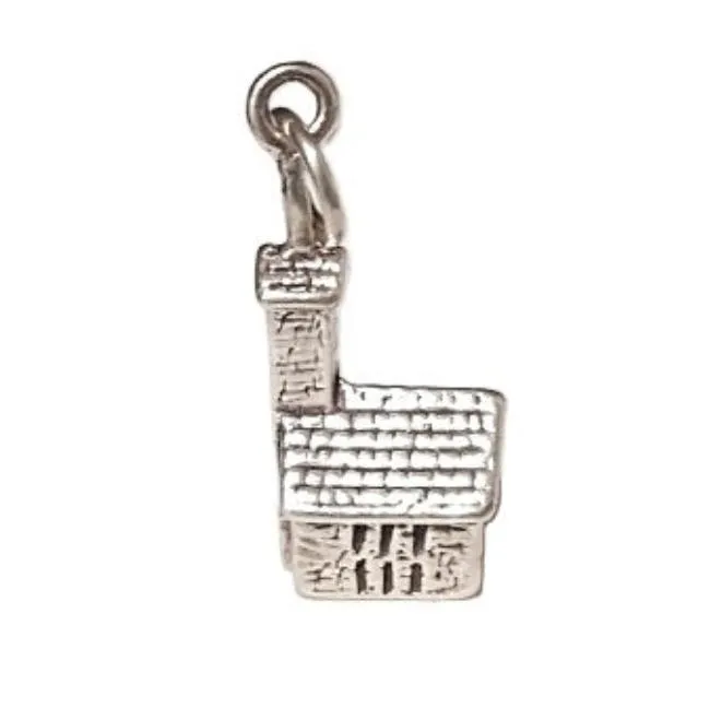 Sterling Silver Charm - Church