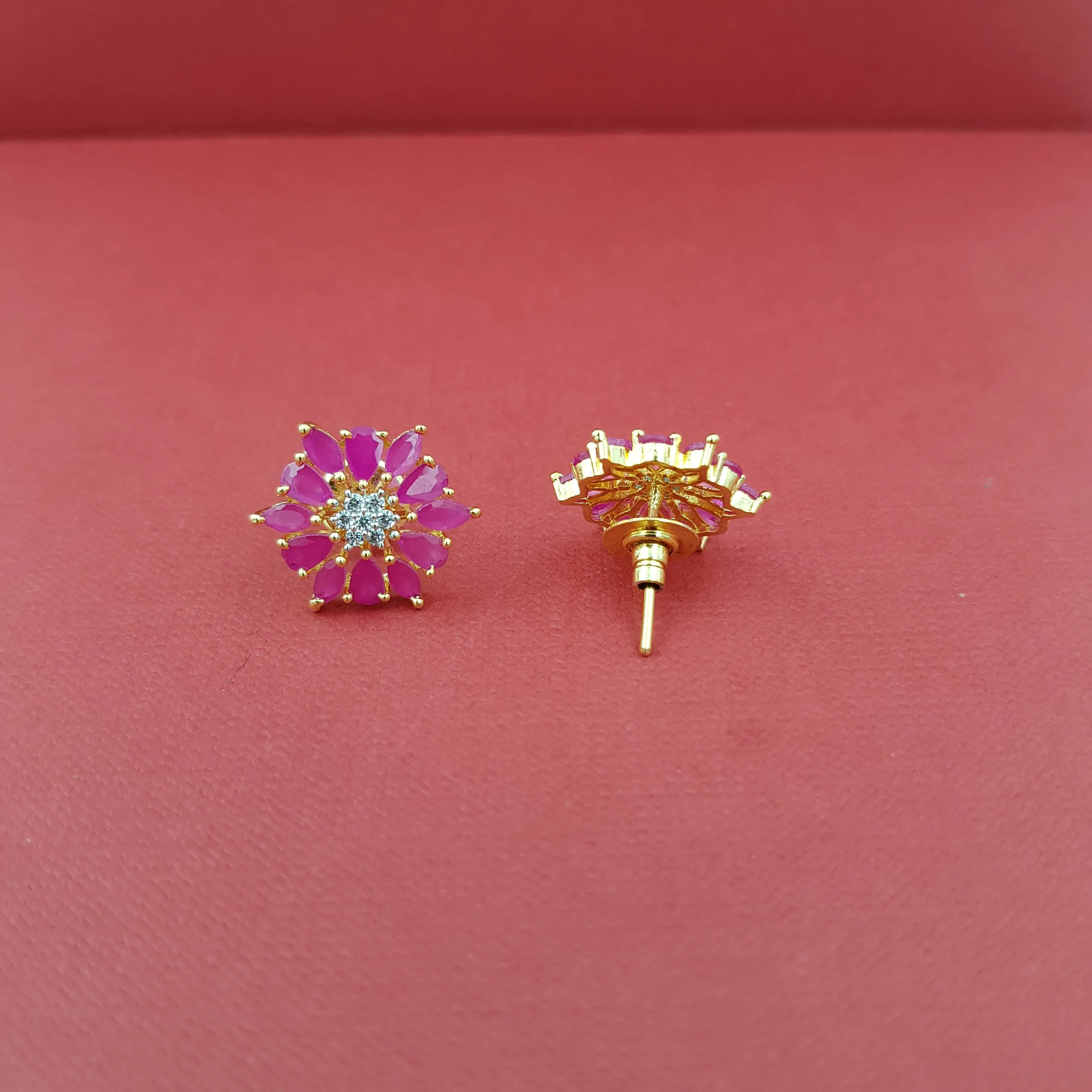 Tops/Studs Zircon/AD Earring 8605-08