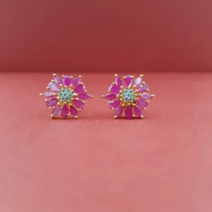 Tops/Studs Zircon/AD Earring 8605-08
